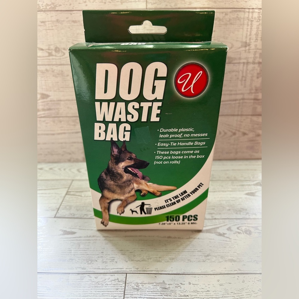 U Brand Dog Waste Bags / Doggy Doo Bags - 150 PCS